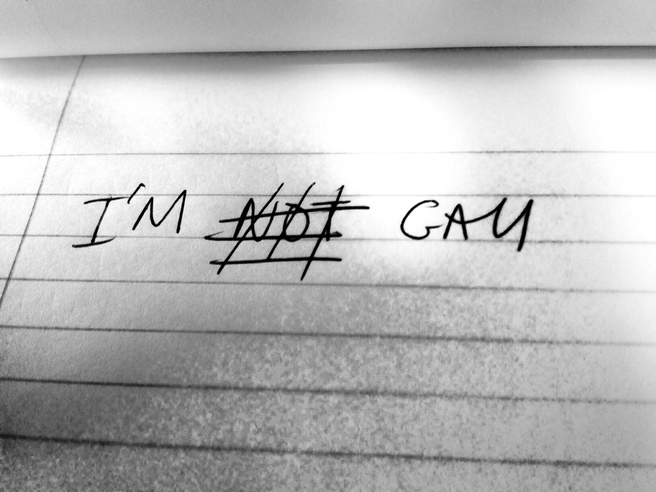 I am not gay