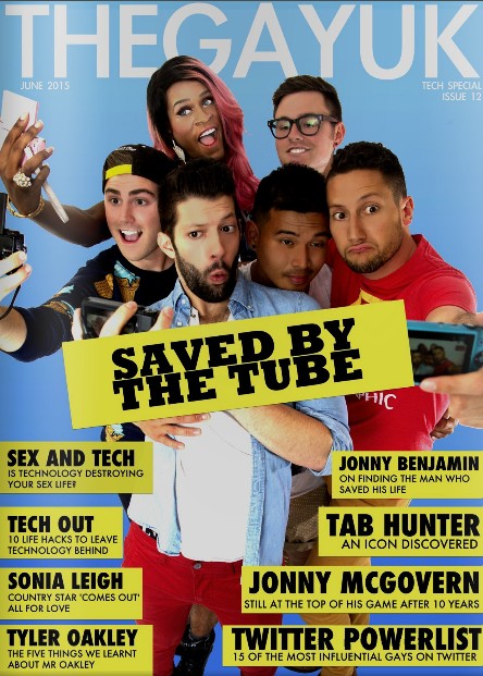 YouTubers Magazine Cover