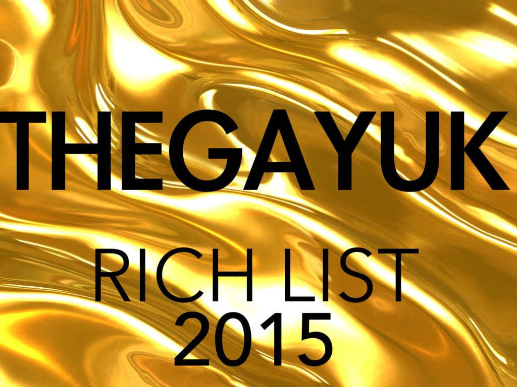 THEGAYUK UK Rich List