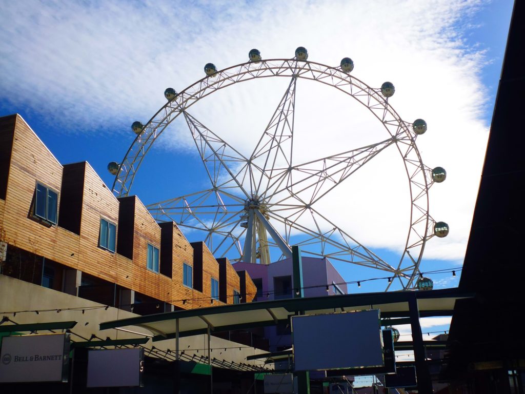 ferris-wheel in Melbourne