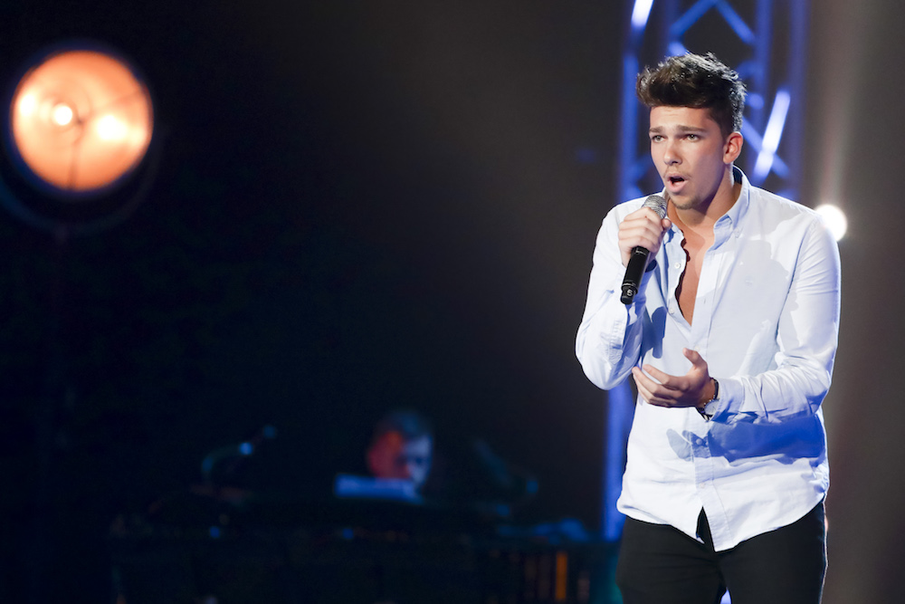 What song did Matt Terry audition with