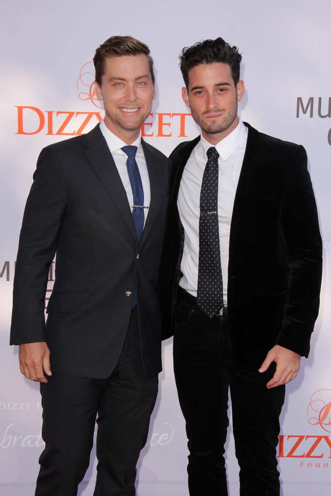 Lance Bass and Michael Turchiat the 3rd Annual Celebration of Dance Gala presented by the Dizzy Feet Foundation, Dorothy Chandler Pavilion, Los Angeles, CA 07-27-13