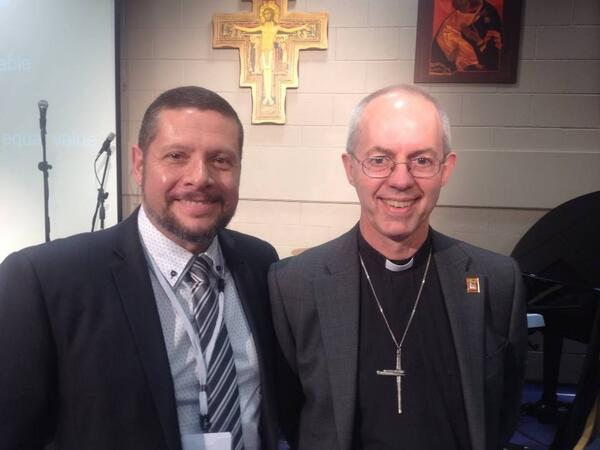 Archbishop Of Canterbury Meets With School Teacher For Anti-Homophobic Campaign