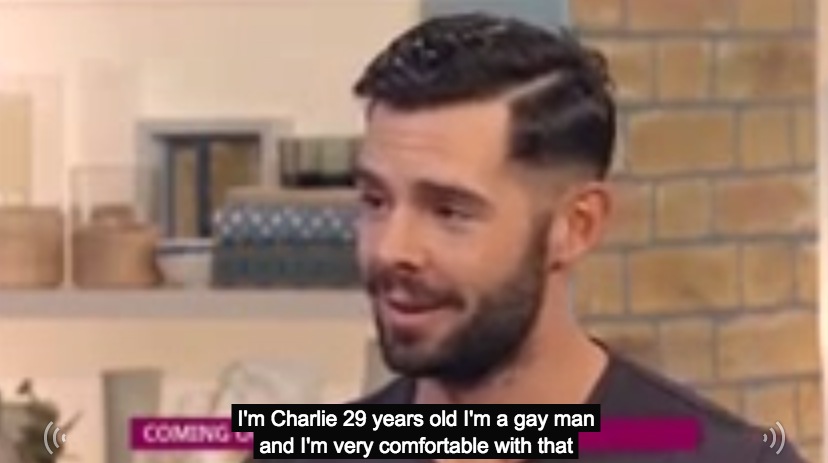 Charlie King Comes Out As Gay Live On Morning Television