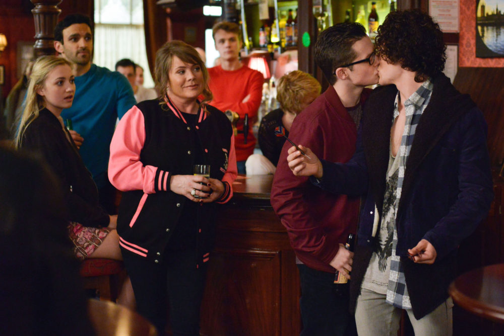 Did you know that China has banned depictions of gay people on TV? 2 Ben Mitchell And Paul Coker kiss