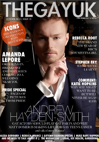 Issue 15 Andrew Hayden-Smith Magazine Cover