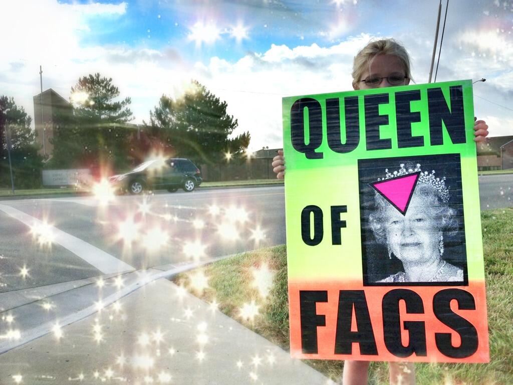 Westboro Baptist Church criticises Queen for Royal Assent on gay marriage
