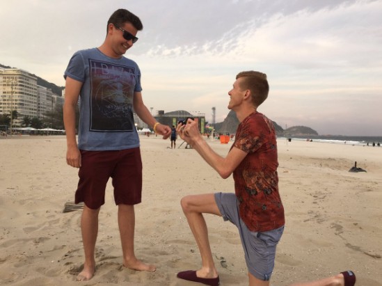 tom bosworth gets engaged