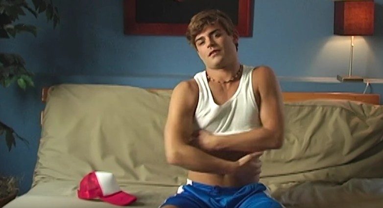 Check out Garrett Clayton's peachy butt from King Cobra 2 King Cobra Movie