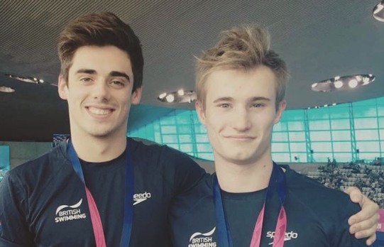 Chris Mears and Jack Laugher are the cutest non gay couple ever