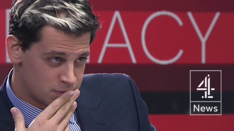Milo is seeking asylum in America as he called the UK "Islamized Britain" 2 Milo Yiannopoulos