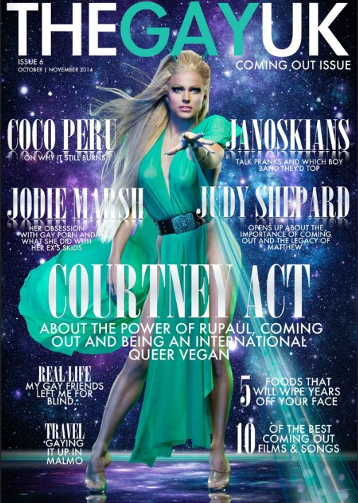 Courtney Act Issue 6 TheGayUK