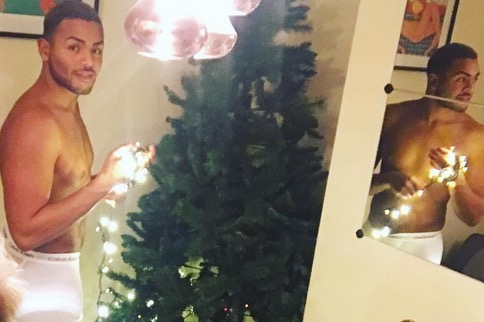 Gay celebs show off their Christmas trees 1