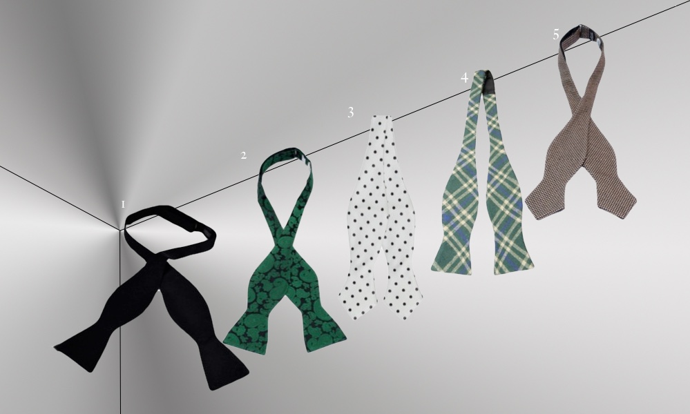 How to tie a bow tie 1