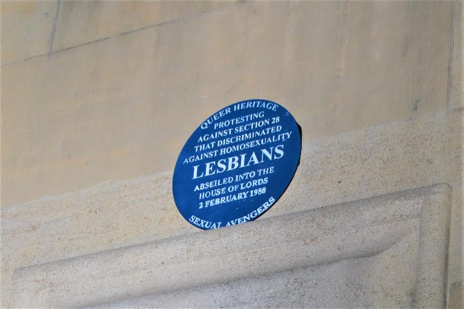 Activists take over London's landmarks to reclaim LGBT+ history 2 Sexual Avengers