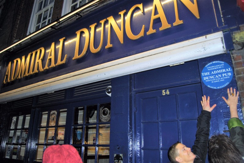 Activists take over London's landmarks to reclaim LGBT+ history 5 Sexual Avengers