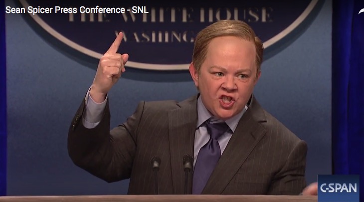 Melissa McCarty as Sean Spicer