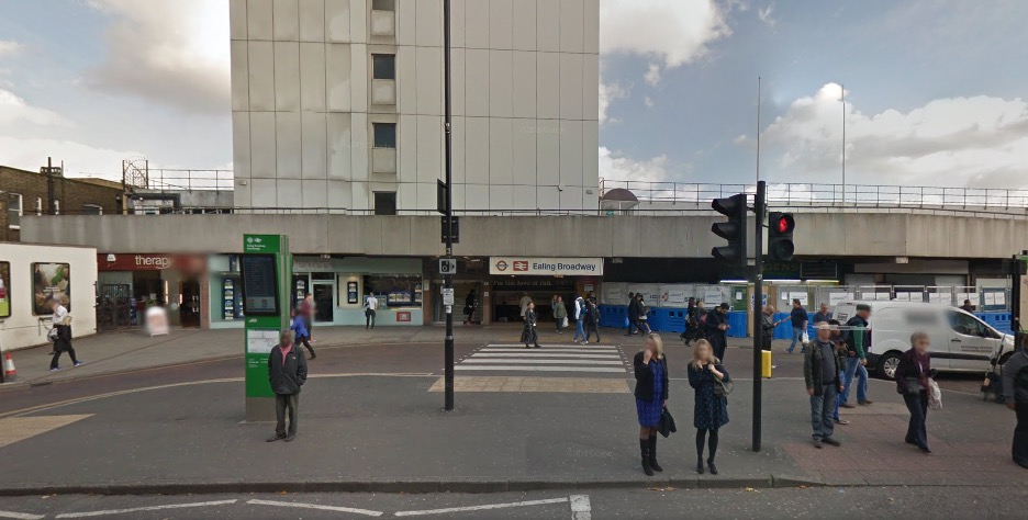 Police are looking for information in connection to an attack on a gay couple in London 1 ealing broadway