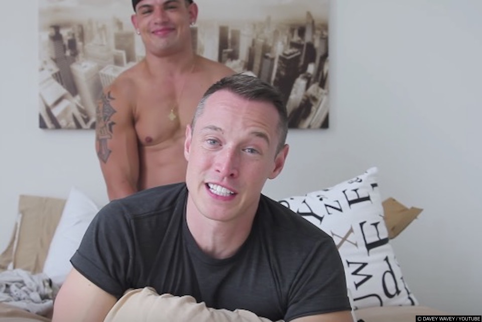 Davey Wavey just starred in his first gay porn
