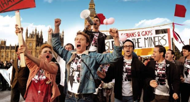 The film Pride was hugely successful at the box office in 2014.