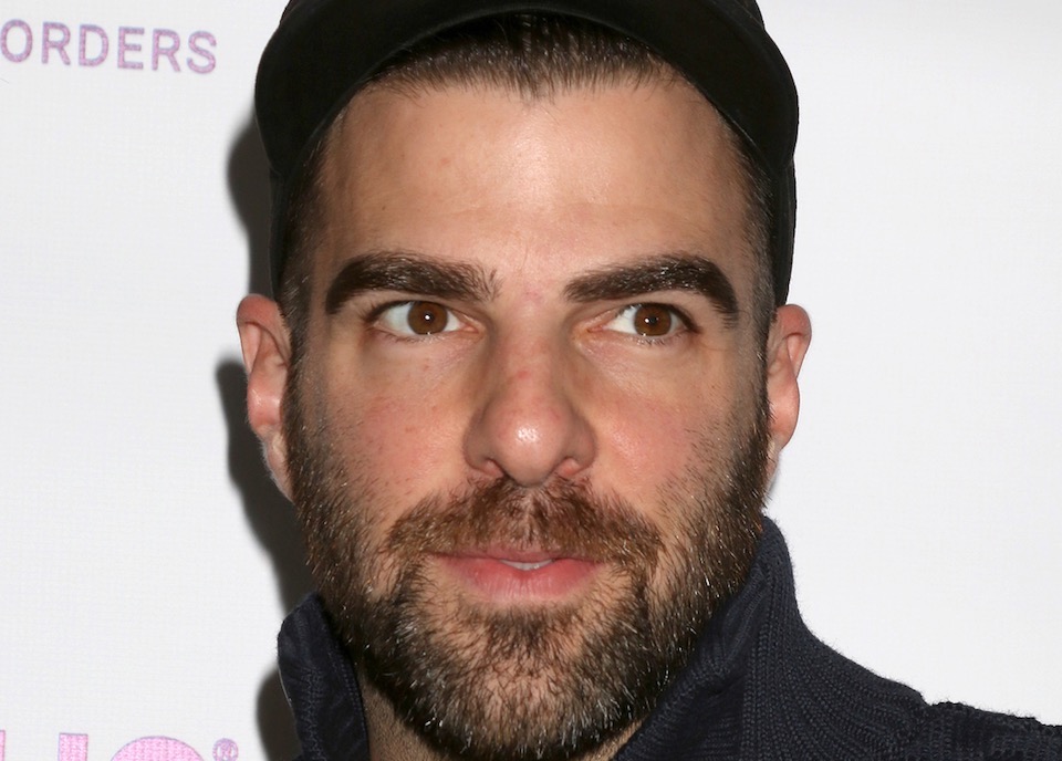 This Zachary Quinto topless pic has cured Monday’s thirst