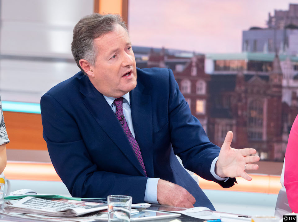 Piers Morgan called “cis” and it went as well as you’d imagine