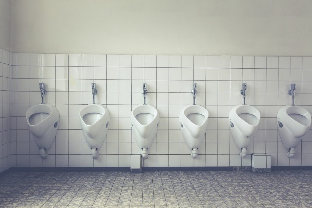 Is it legal to have sex in public toilets in the UK?