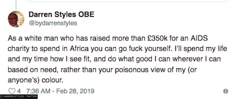 Attitude publisher tells David Lammy to "f**k yourself" after "white saviour" tweet 1