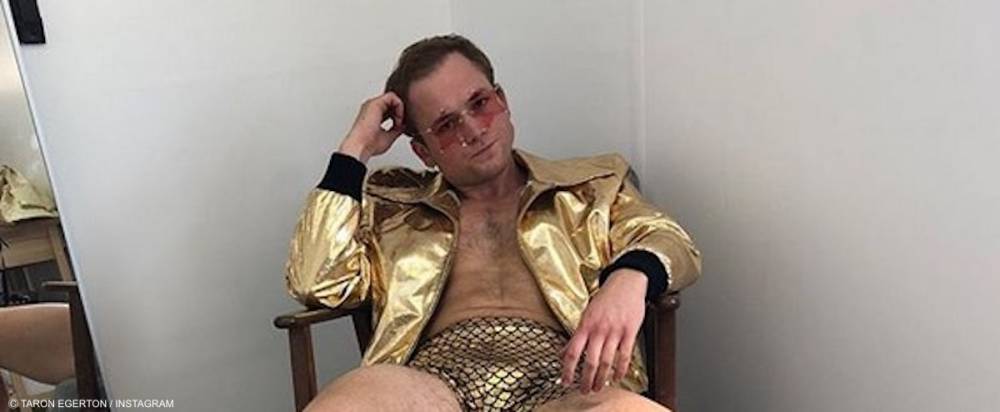 Taron Egerton just proved he is the THIGH MASTER