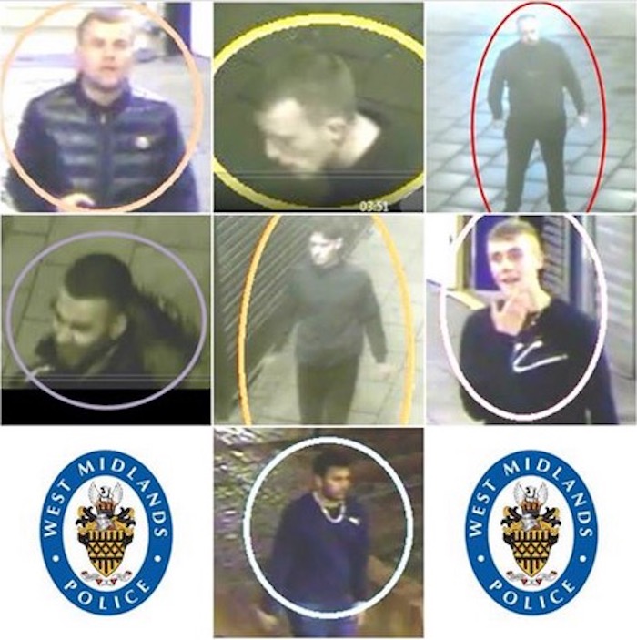 Seven men wanted after a suspected homophobic attack in Coventry 1