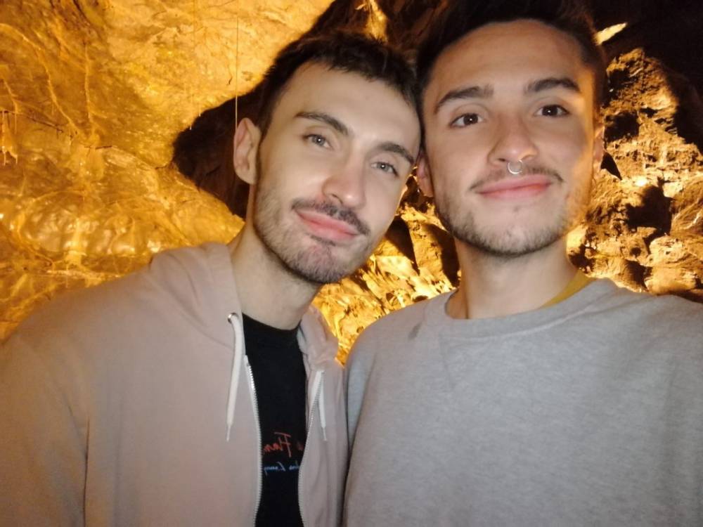 Gay couple have glass bottle thrown at them in vicious homophobic attack 1