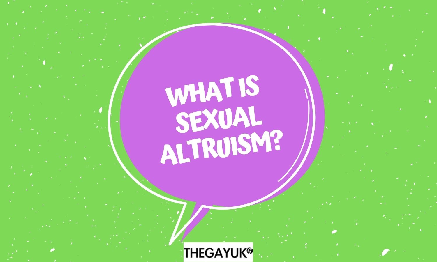 What is Sexual Altruism?