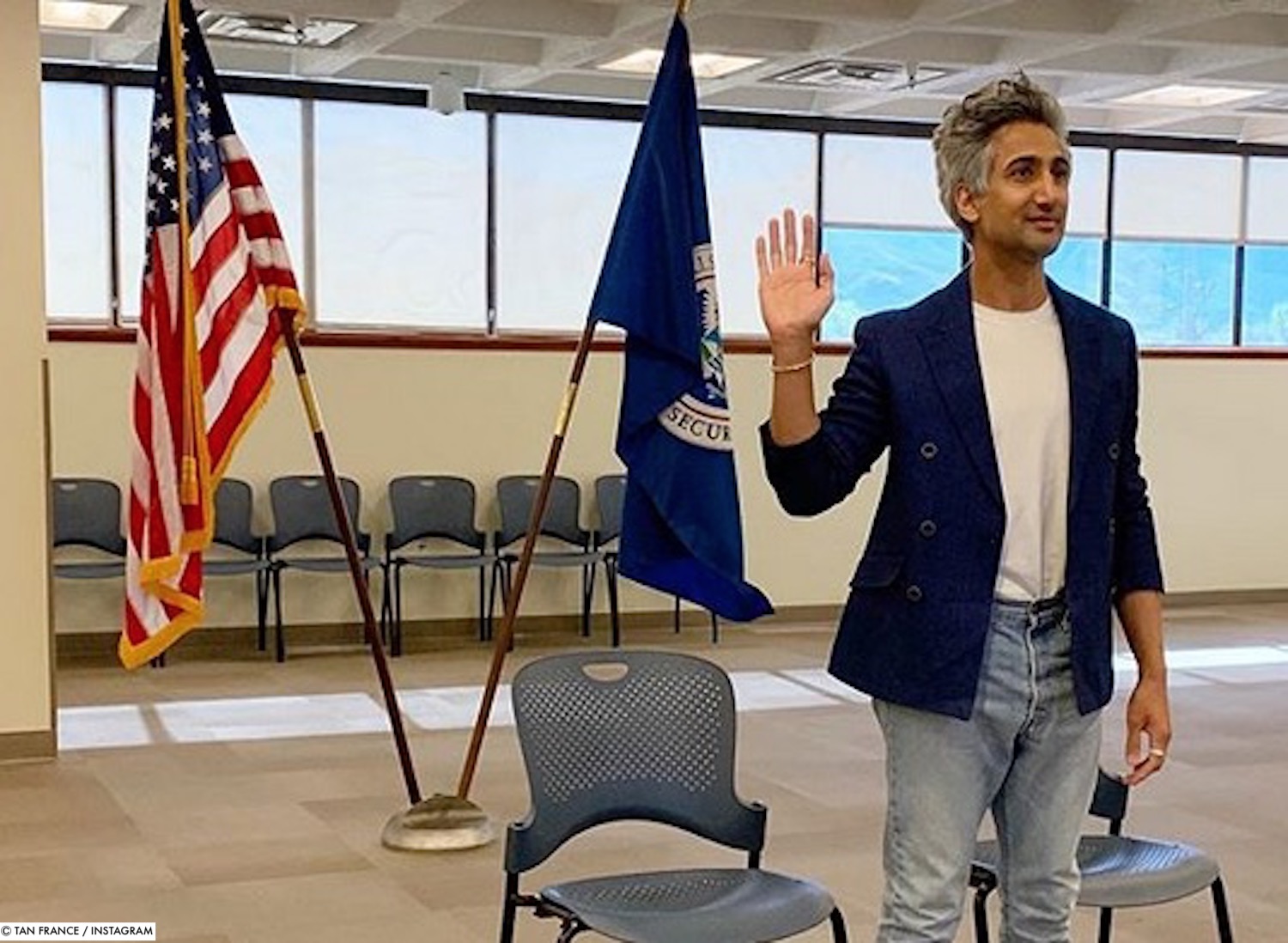 Queer Eye’s Tan France becomes a US citizen