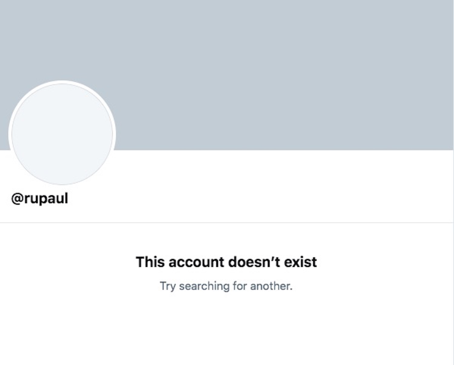 RuPaul mysteriously deletes his social media accounts
