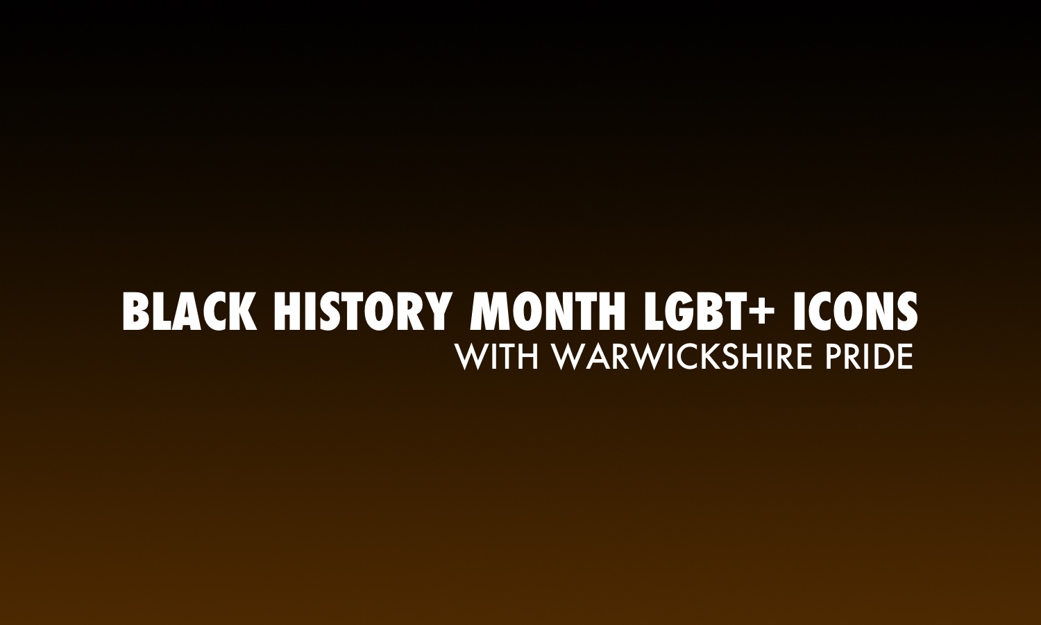 BLACK HISTORY MONTH | LGBT+ Icons: Josiah Wise