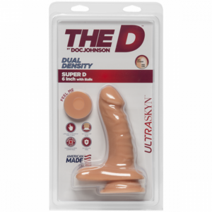 The D Super D with Balls – ULTRASKYN Vanilla 6in