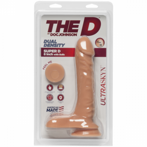 The D Super D with Balls – ULTRASKYN Vanilla 8in
