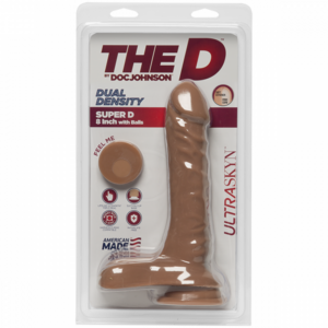The D Super D with Balls – ULTRASKYN Caramel 8in