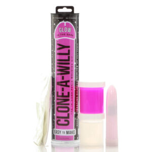 Clone A Willy Glow In The Dark Kit Hot Pink OS