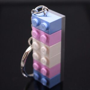 Transgender Brick Keyring