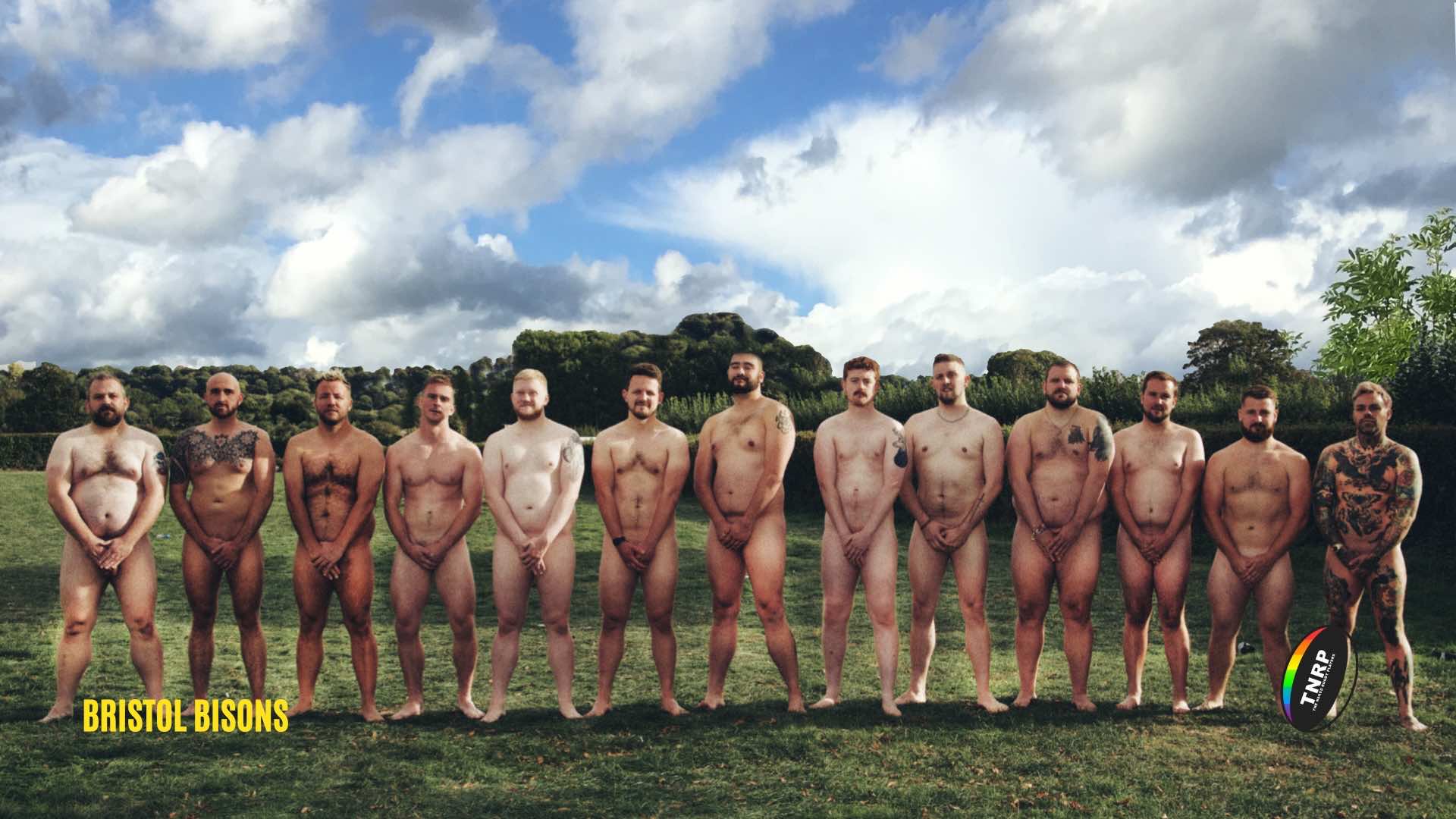 The Naked Rugby Players 2023 Posters 5 Pack