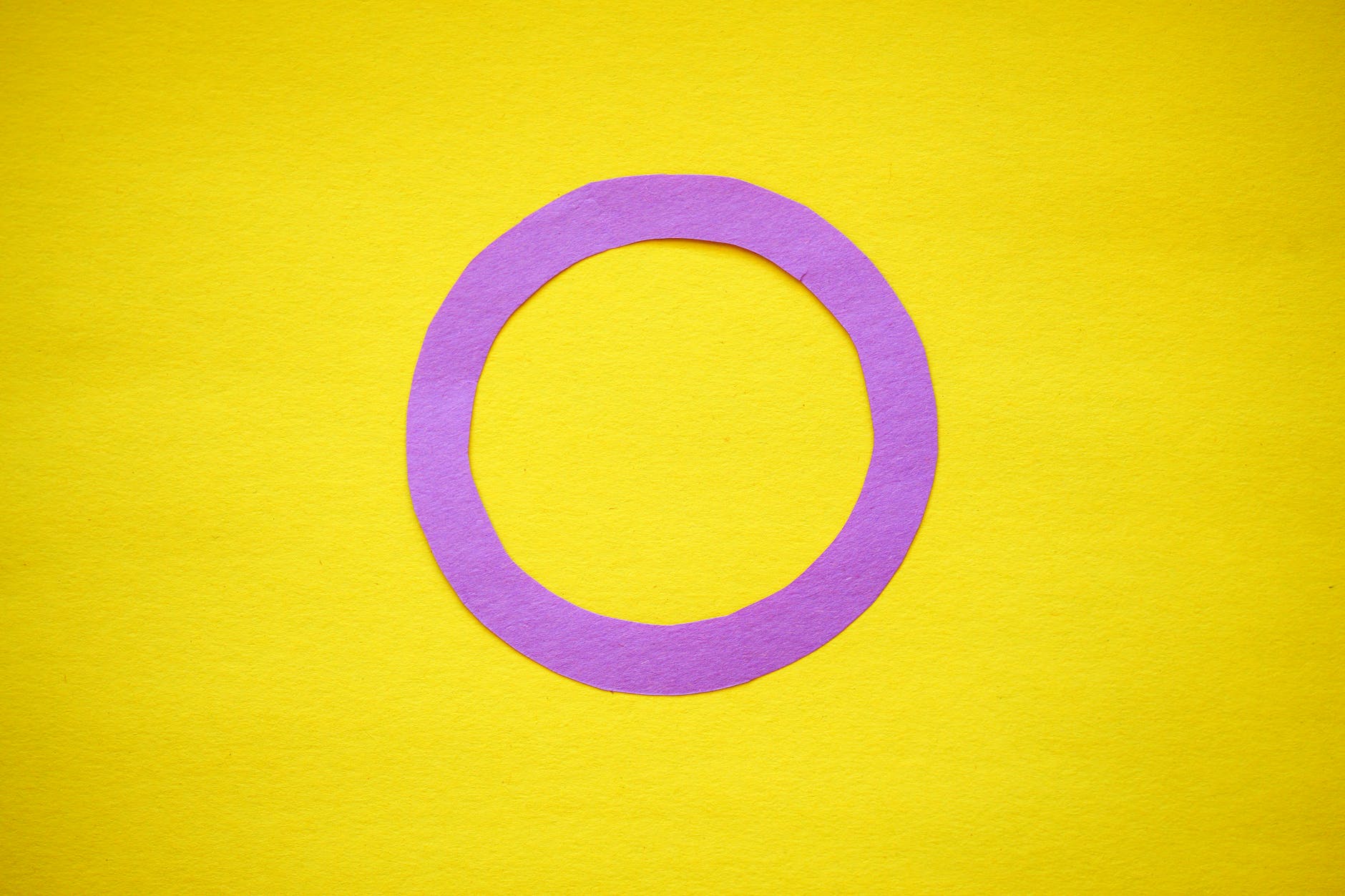 yellow and purple letter b