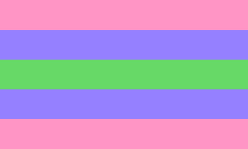 Trigender flag